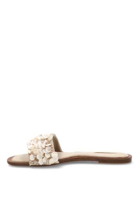 Sandalia natural de mujer LUNA TREND M6426