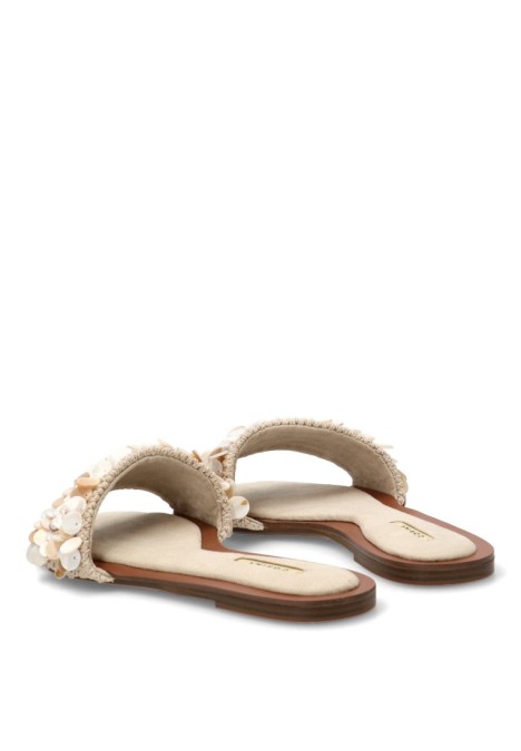 Sandalia natural de mujer LUNA TREND M6426