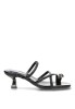 Sandalia negra de mujer MARQUIZ 9850