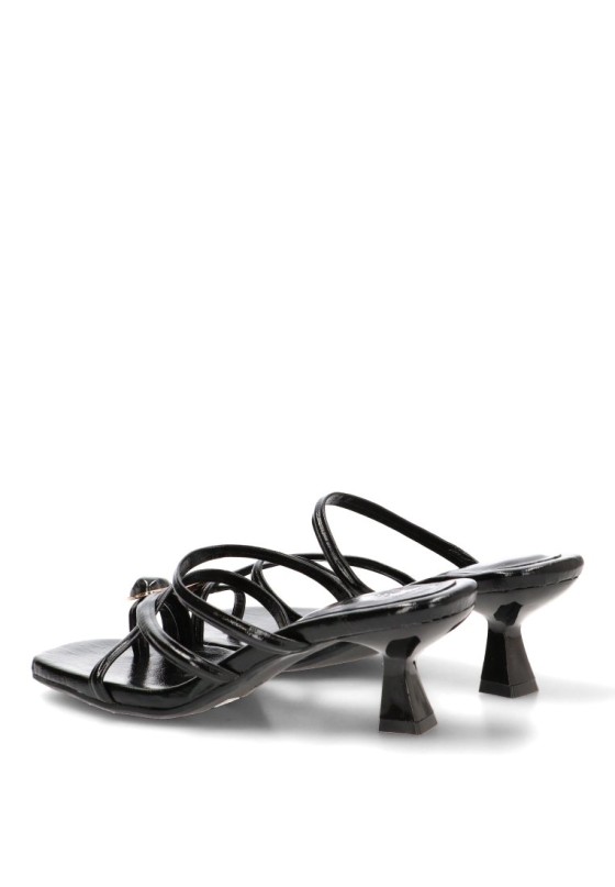 Sandalia negra de mujer MARQUIZ 9850