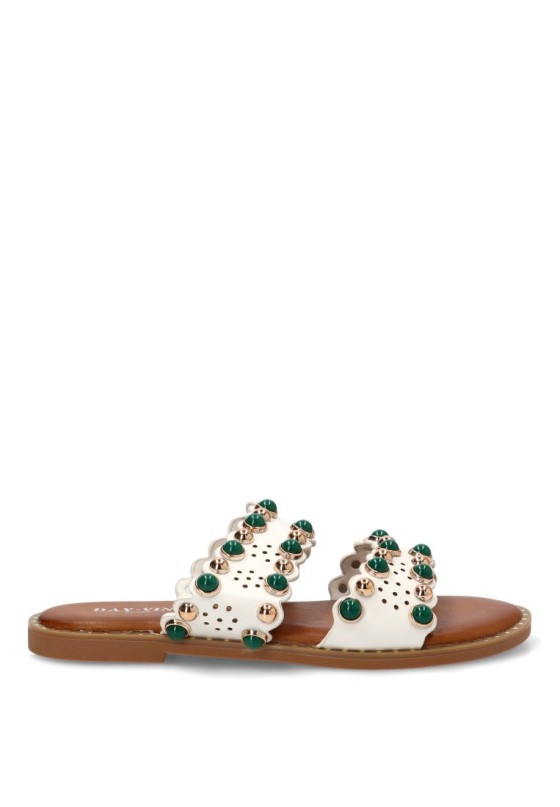 Sandalia con piedras de mujer HS-32