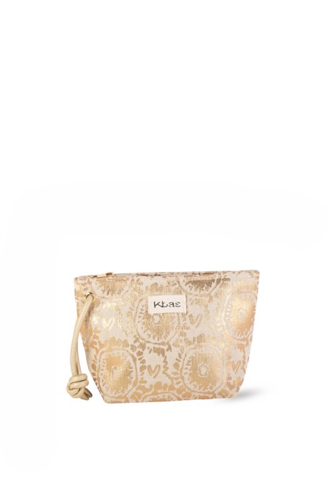 Neceser oro textil de mujer KBAS 2962604