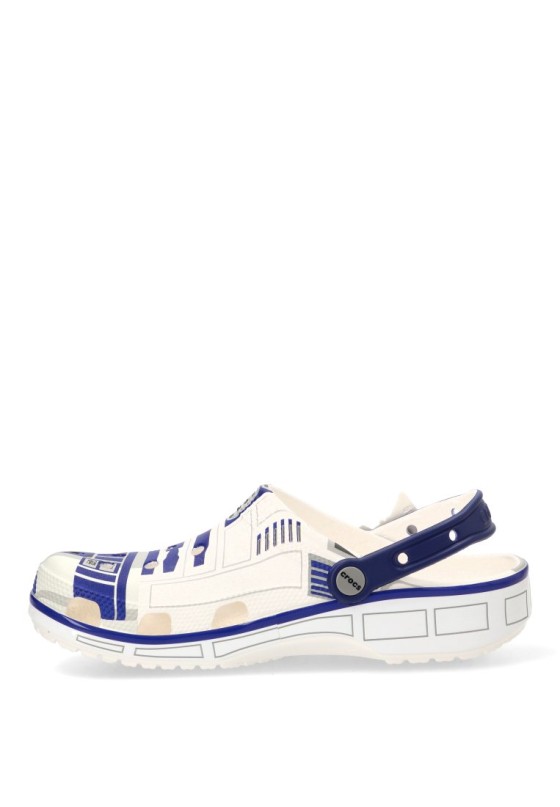 Zueco playa blanco de goma CROCS R2D2 211490 para hombre
