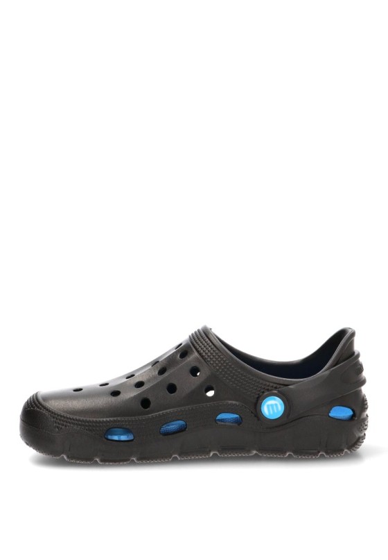 Zueco playa negro de mujer MUSTANG 85516