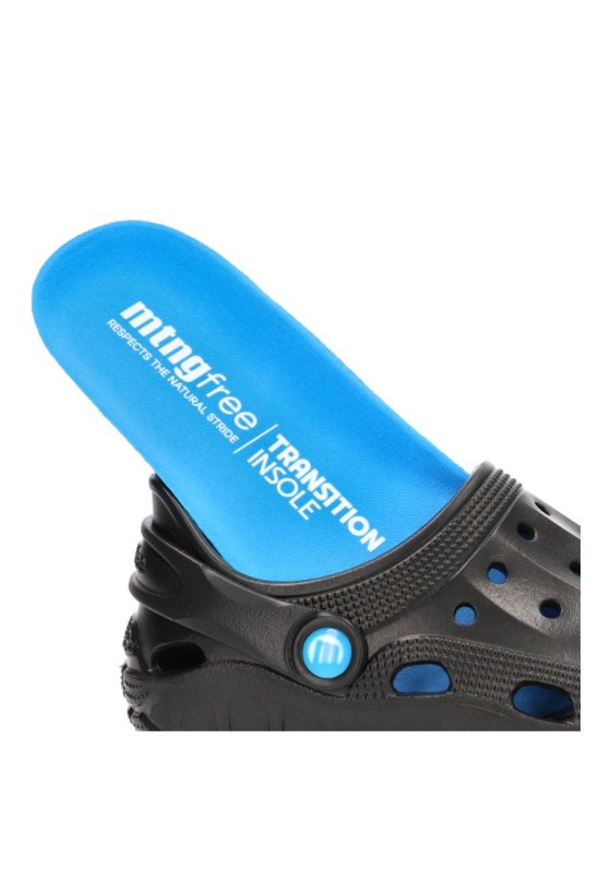 Zueco playa negro de mujer MUSTANG 85516