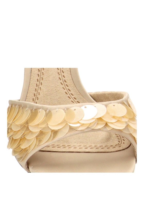 Sandalia de raso y tacón alto para mujer M6281