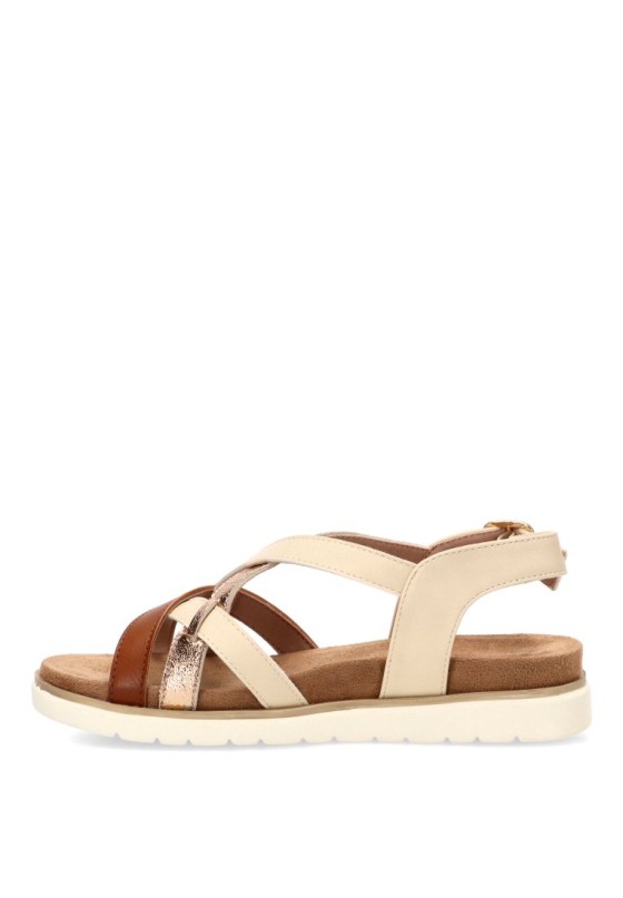 Sandalia con suela plana de mujer ARMONY 40023
