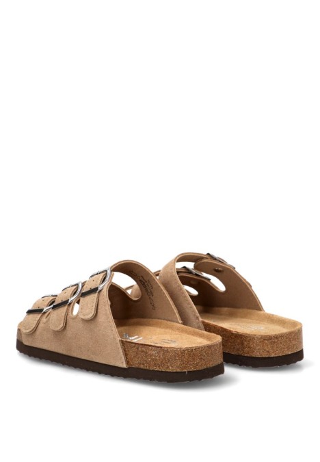 Sandalia beige de mujer ETIKA 10175
