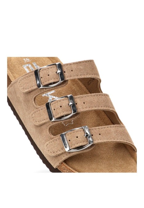 Sandalia beige de mujer ETIKA 10175