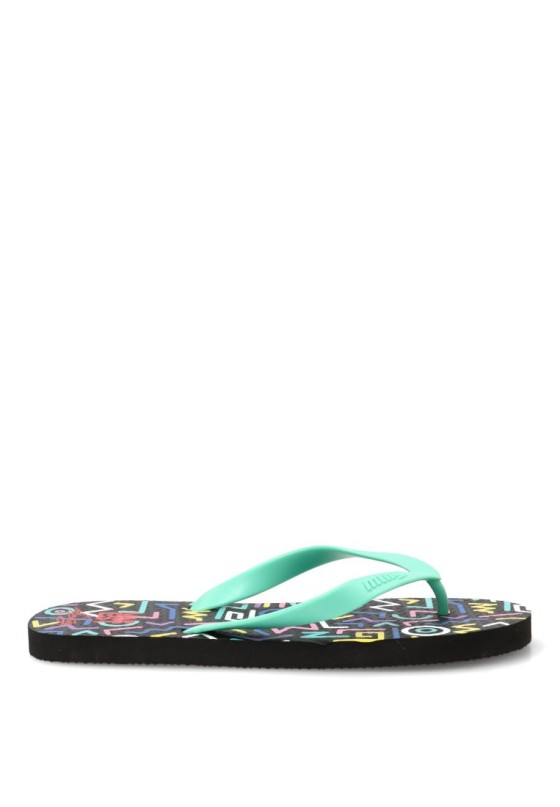 Sandalias de playa de dedo verdes para hombre MUSTANG 84896