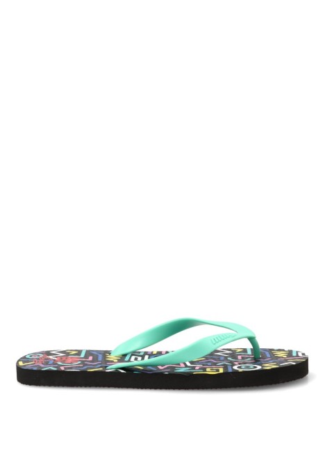 Sandalias de playa de dedo verdes para hombre MUSTANG 84896