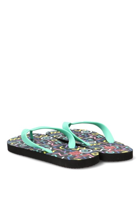 Sandalias de playa de dedo verdes para hombre MUSTANG 84896