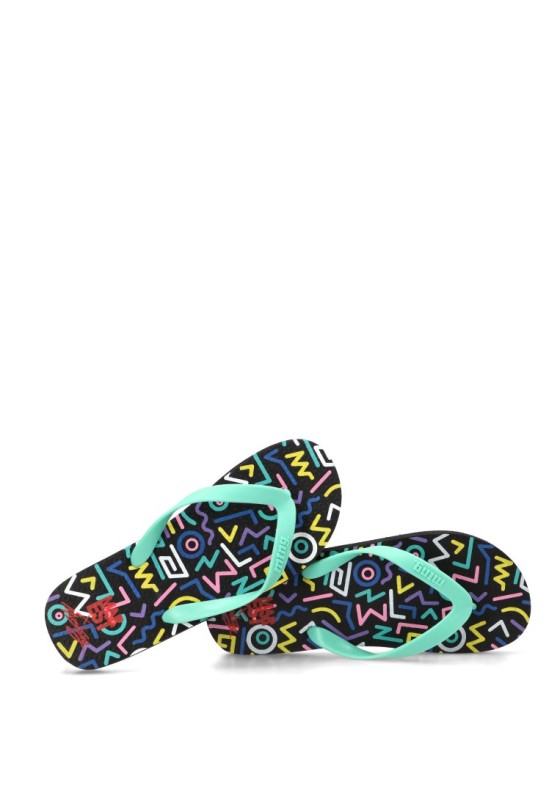 Sandalias de playa de dedo verdes para hombre MUSTANG 84896