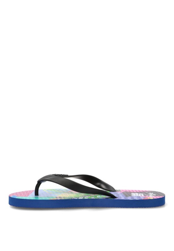 Chanclas sandalias de playa multicolor de hombre Mustang 84896