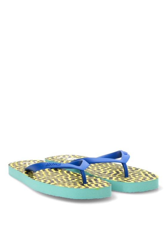 Chanclas de playa con suela plana de mujer MUSTANG 60202