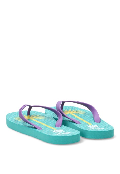 Sandalia de dedo de playa lila para mujer MUSTANG 60202