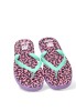 Chanclas de playa fucsia para mujer MUSTANG 60202 con suela plana