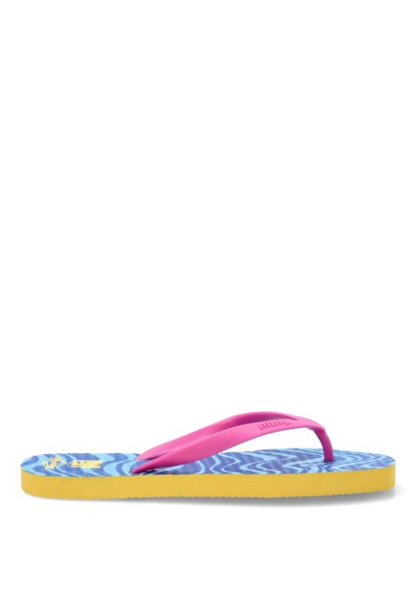 Chanclas de playa azul para mujer MUSTANG 60202