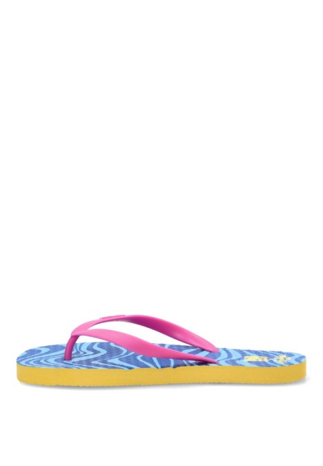 Chanclas de playa azul para mujer MUSTANG 60202
