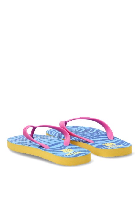 Chanclas de playa azul para mujer MUSTANG 60202