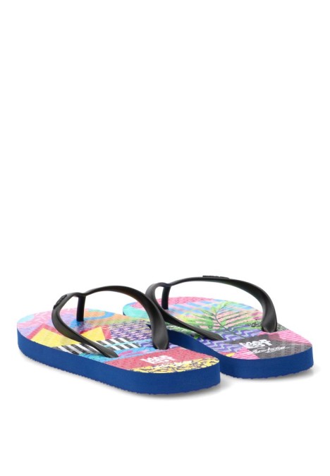 Chanclas de dedo negras de mujer MUSTANG 60202