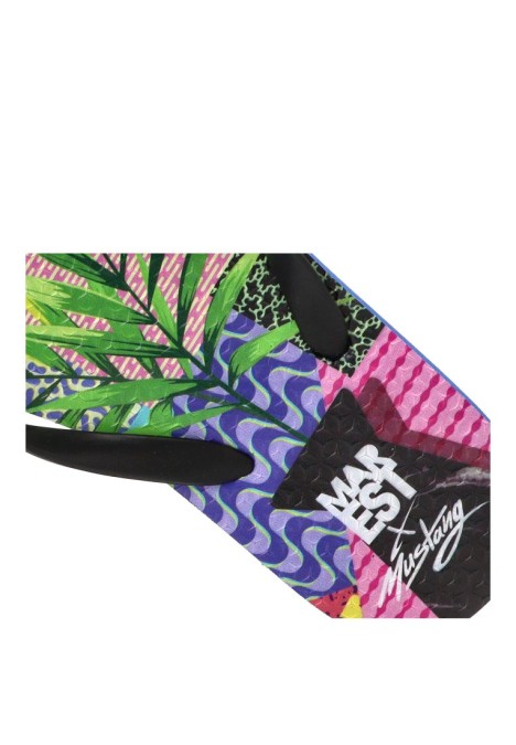 Chanclas de dedo negras de mujer MUSTANG 60202