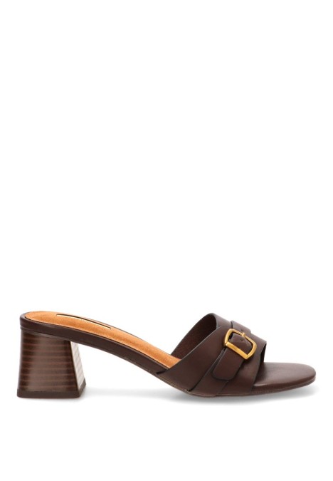 Sandalia con tacón medio de mujer LUNA TREND M6305