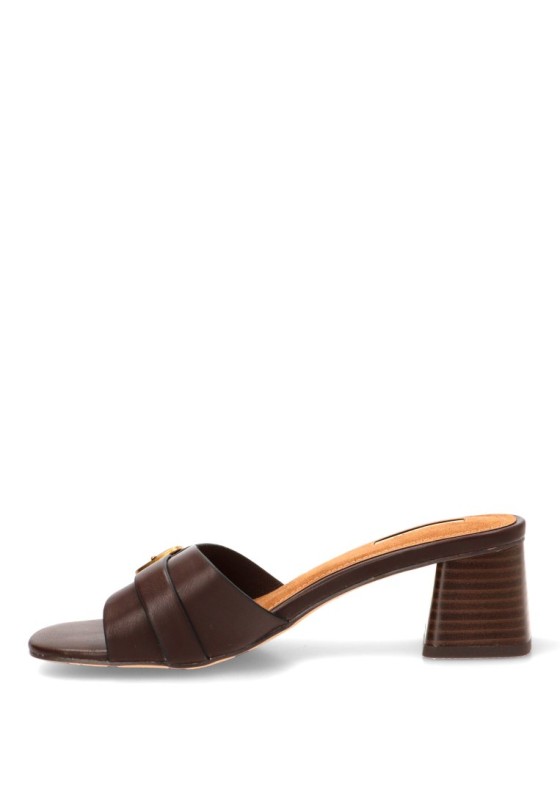 Sandalia con tacón medio de mujer LUNA TREND M6305