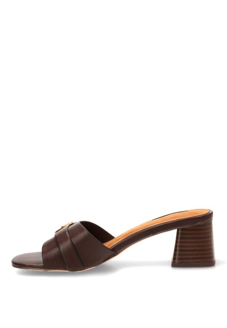 Sandalia con tacón medio de mujer LUNA TREND M6305