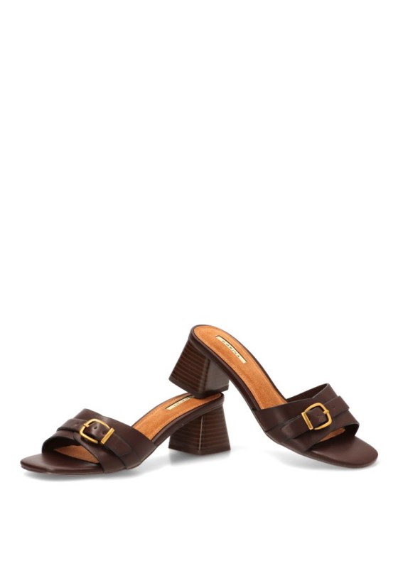 Sandalia con tacón medio de mujer LUNA TREND M6305