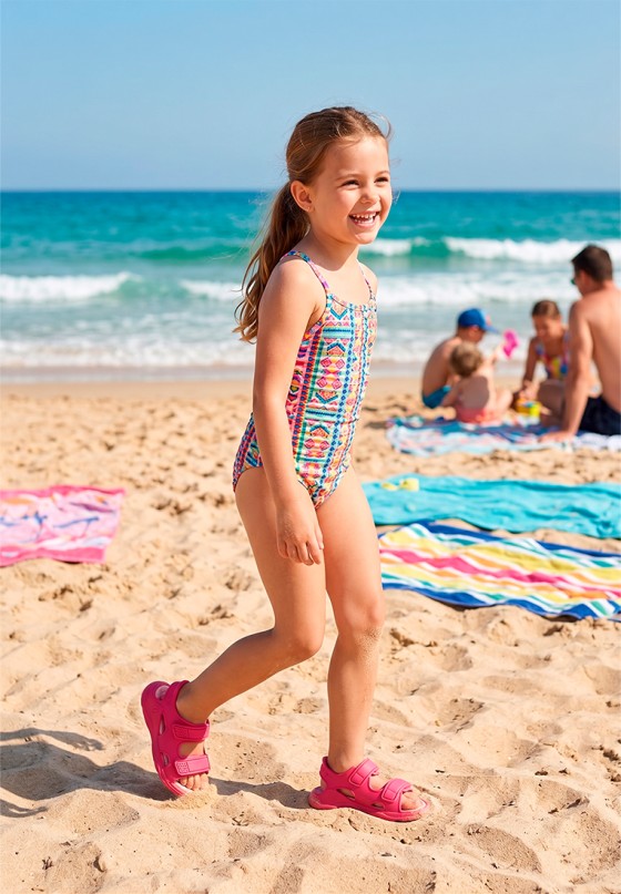 Sandalia fucsia de niña BIOMECANICS 262295