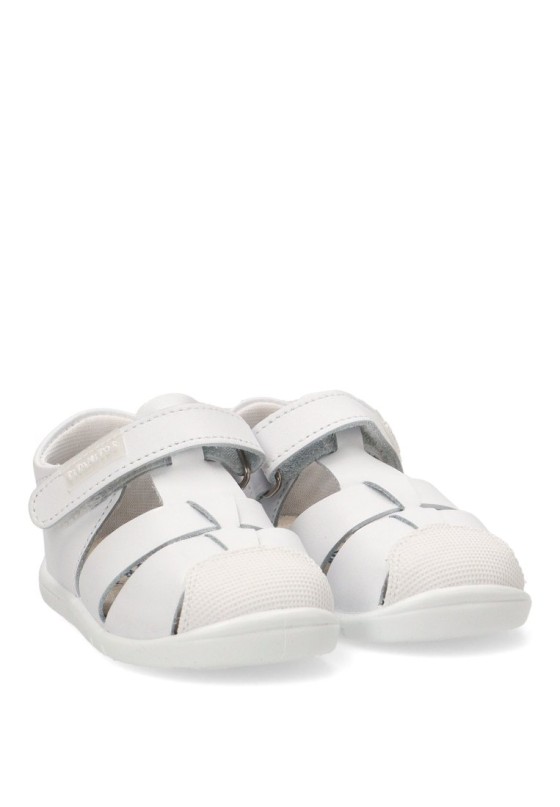 Sandalia blanca de niña L500-FELIX