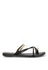 Sandalia negra con suela plana de mujer CINK-ME modelo DM7G25