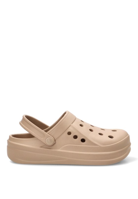 Zueco playa beige de hombre XTI 145734