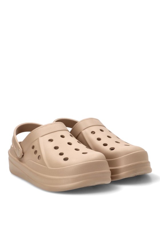 Zueco playa beige de hombre XTI 145734