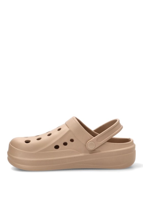 Zueco playa beige de hombre XTI 145734
