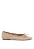 Bailarina natural con suela plana de mujer LUNA TREND M5165