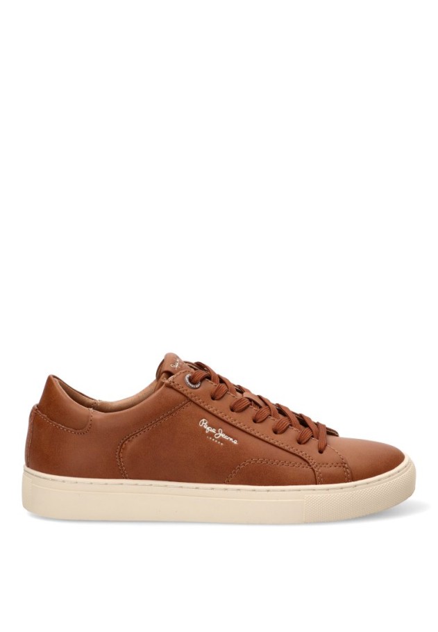 Deportivo casual marrón de hombre PEPE JEANS PMS00048