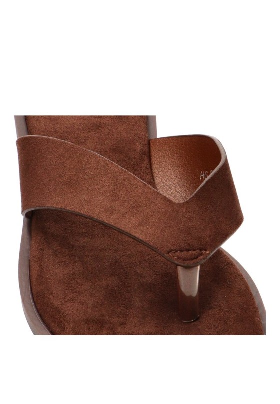 Sandalia con suela plana de mujer Luna Collection HG-5816
