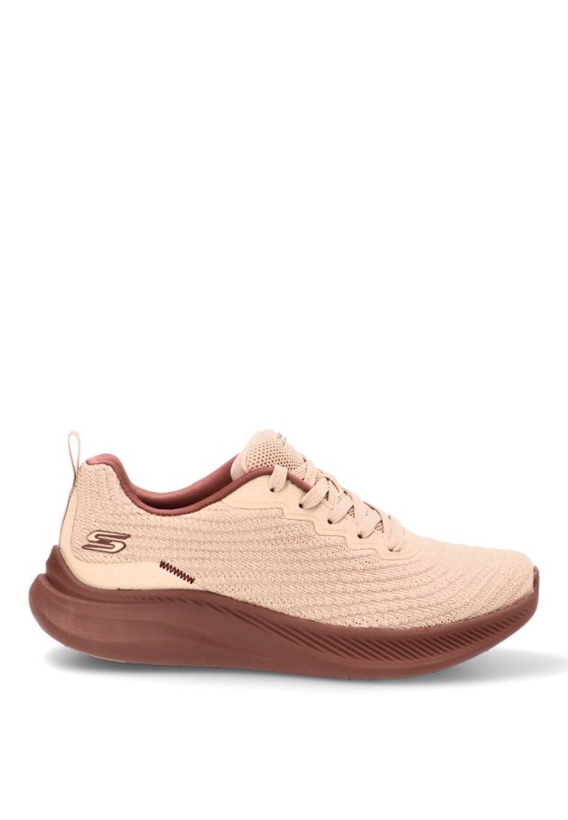 Deportivo textil natural con plantilla memory foam de mujer SKECHERS 117731