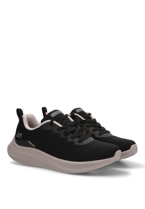 Deportivo negro textil de mujer SKECHERS 117731
