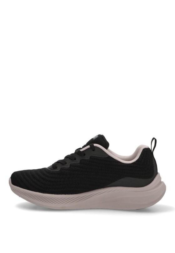Deportivo negro textil de mujer SKECHERS 117731