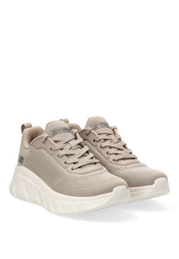 Deportivo casual taupe de mujer SKECHERS 117385