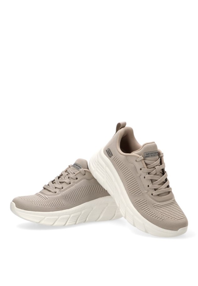 Deportivo casual taupe de mujer SKECHERS 117385