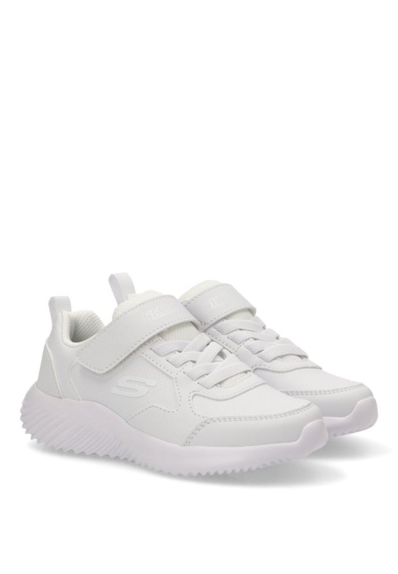 Deportivo blanco para niña SKECHERS 405626L