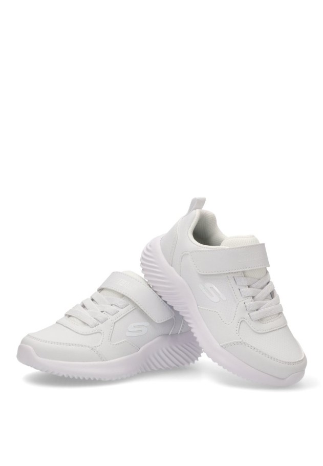 Deportivo blanco para niña SKECHERS 405626L