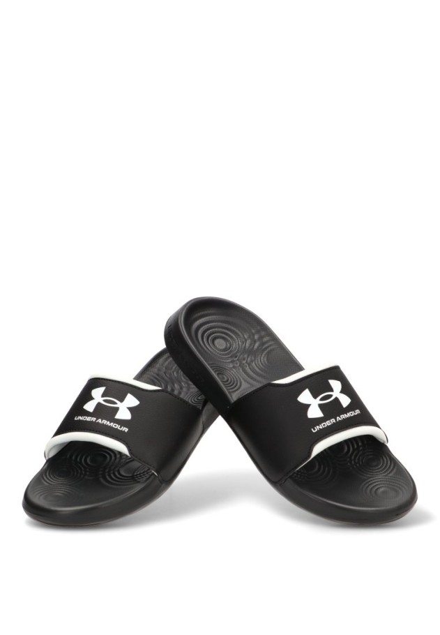 Chanclas de playa negras con pala para hombre UNDER ARMOUR 3027219
