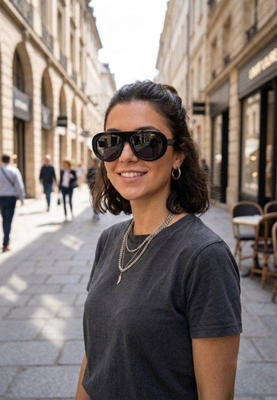 Gafas negras de mujer Luna Collection 028616