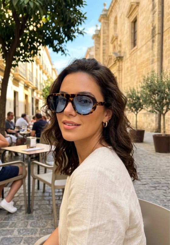 Gafas azules de mujer Luna Collection 028616