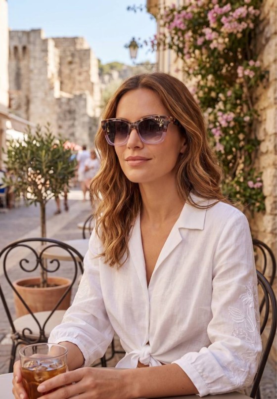Gafas grises de mujer Luna Collection 028487